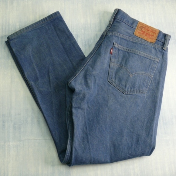 Levis 501 XX Button Fly Jeans 34 x 29 Straight Leg - Picture 2 of 8